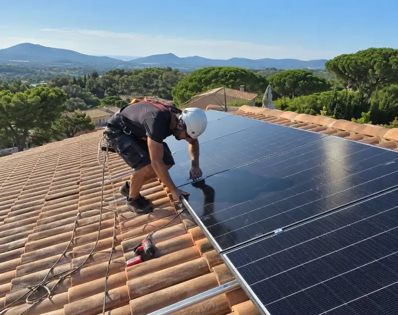 Installateur panneaux solaires Saint-Astier — pose photovoltaïque sur toiture