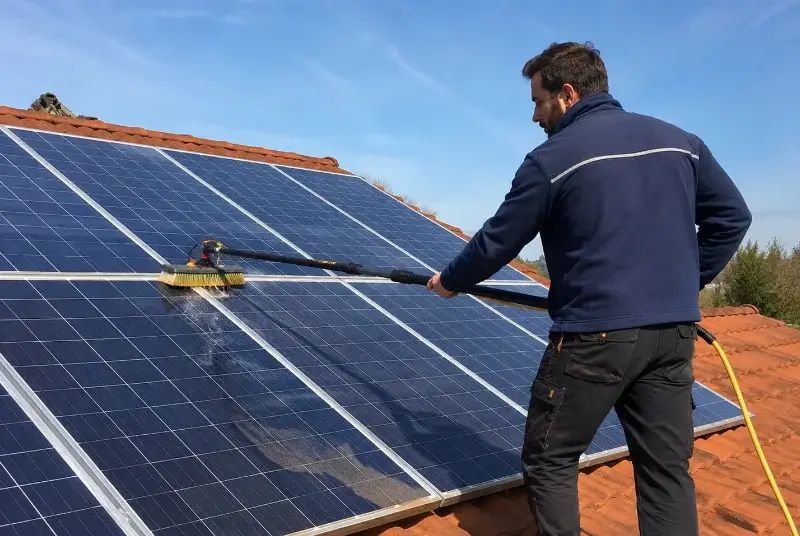 Nettoyage et entretien de panneaux solaires à Saint-Astier
